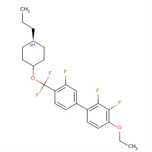 653591-45-8  1,1'-Biphenyl,4'-[difluoro[(trans-4-propylcyclohexyl)oxy]methyl]-4-ethoxy-2,3,3'-trifluoro-
