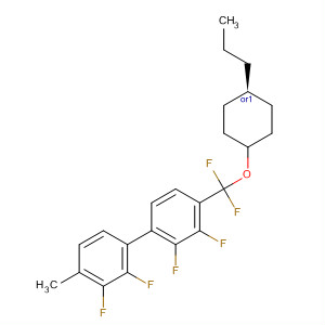 653591-48-1  1,1'-Biphenyl,4-[difluoro[(trans-4-propylcyclohexyl)oxy]methyl]-2,2',3,3'-tetrafluoro-4'-methyl-