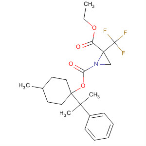 653595-68-7  1,2-Aziridinedicarboxylic acid, 2-(trifluoromethyl)-, 1-ethyl2-[(1R,2S,5R)-5-methyl-2-(1-methyl-1-phenylethyl)cyclohexyl] ester