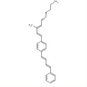654053-70-0  1-Butanamine,N-[(2E,4E)-3-methyl-5-[4-[(1E,3E)-4-phenyl-1,3-butadienyl]phenyl]-2,4-pentadienylidene]-