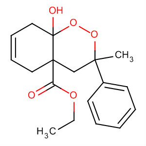 654058-36-3  1,2-Benzodioxin-4a(5H)-carboxylic acid,hexahydro-8a-hydroxy-3-methyl-3-phenyl-, ethyl ester