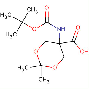 654067-56-8  1,3-Dioxane-5-carboxylic acid,5-[[(1,1-dimethylethoxy)carbonyl]amino]-2,2-dimethyl-