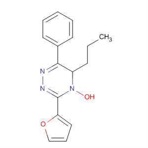 654069-57-5  1,2,4-Triazine, 3-(2-furanyl)-4,5-dihydro-4-hydroxy-6-phenyl-5-propyl-