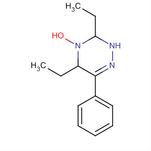 654069-62-2  1,2,4-Triazine, 3,5-diethyl-2,3,4,5-tetrahydro-4-hydroxy-6-phenyl-