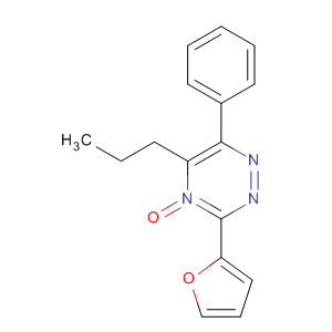 654069-65-5  1,2,4-Triazine, 3-(2-furanyl)-6-phenyl-5-propyl-, 4-oxide