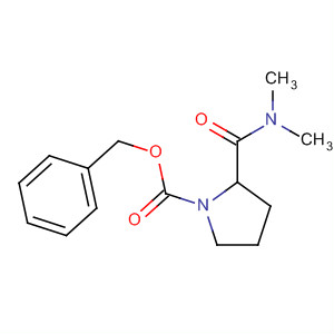 654072-91-0  1-Pyrrolidinecarboxylic acid, 2-[(dimethylamino)carbonyl]-, phenylmethylester, (2R)-
