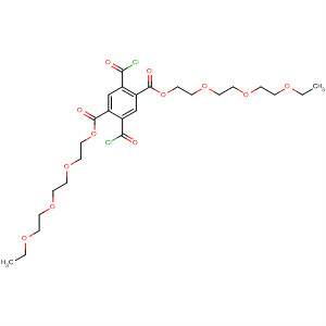 654075-69-1  1,4-Benzenedicarboxylic acid, 2,5-bis(chlorocarbonyl)-,bis[2-[2-(2-ethoxyethoxy)ethoxy]ethyl] ester