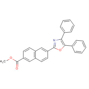 654077-81-3  2-Naphthalenecarboxylic acid, 6-(4,5-diphenyl-2-oxazolyl)-, methyl ester