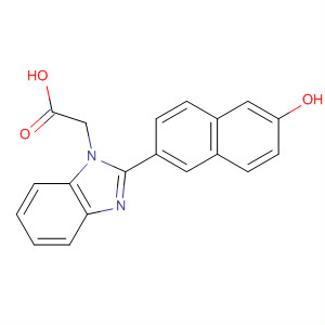654082-58-3  1H-Benzimidazole-1-acetic acid, 2-(6-hydroxy-2-naphthalenyl)- 654082-58-3  1H-Benzimidazole-1-acetic acid, 2-(6-hydroxy-2-naphthalenyl)-