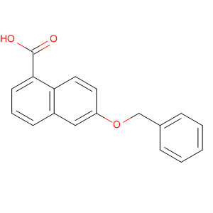 654083-09-7  1-Naphthalenecarboxylic acid, 6-(phenylmethoxy)-