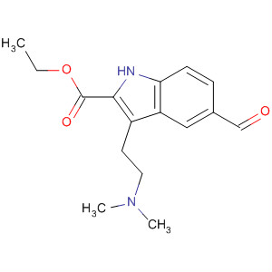 654640-99-0  1H-Indole-2-carboxylic acid, 3-[2-(dimethylamino)ethyl]-5-formyl-, ethylester