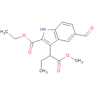 654641-01-7  1H-Indole-3-butanoic acid, 2-(ethoxycarbonyl)-5-formyl-, methyl ester