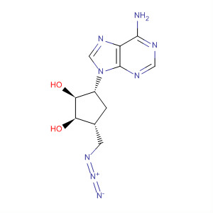 654643-70-6  1,2-Cyclopentanediol, 3-(6-amino-9H-purin-9-yl)-5-(azidomethyl)-,(1R,2S,3R,5R)-