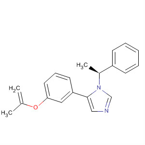 654653-14-2  1H-Imidazole, 1-[(1S)-1-phenylethyl]-5-[3-(2-propenyloxy)phenyl]-