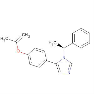 654653-21-1  1H-Imidazole, 1-[(1S)-1-phenylethyl]-5-[4-(2-propenyloxy)phenyl]-