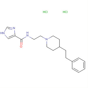 654659-05-9  1H-Imidazole-4-carboxamide,N-[2-[4-(2-phenylethyl)-1-piperidinyl]ethyl]-, dihydrochloride