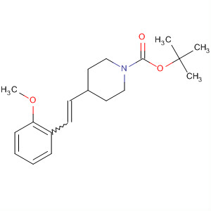 654662-71-2  1-Piperidinecarboxylic acid, 4-[2-(2-methoxyphenyl)ethenyl]-,1,1-dimethylethyl ester