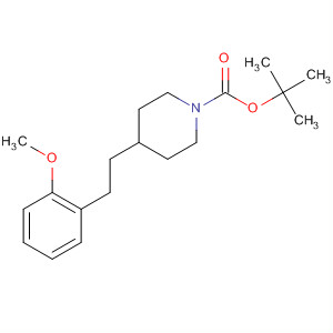 654662-81-4  1-Piperidinecarboxylic acid, 4-[2-(2-methoxyphenyl)ethyl]-,1,1-dimethylethyl ester