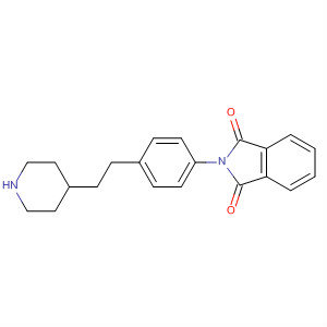 654662-93-8  1H-Isoindole-1,3(2H)-dione, 2-[4-[2-(4-piperidinyl)ethyl]phenyl]-