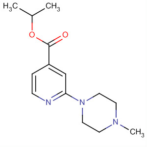 654663-47-5  4-Pyridinecarboxylic acid, 2-(4-methyl-1-piperazinyl)-, 1-methylethylester