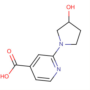 654663-49-7  4-Pyridinecarboxylic acid, 2-(3-hydroxy-1-pyrrolidinyl)-