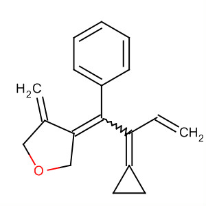 654667-39-7  Furan,3-(2-cyclopropylidene-1-phenyl-3-butenylidene)tetrahydro-4-methylene-