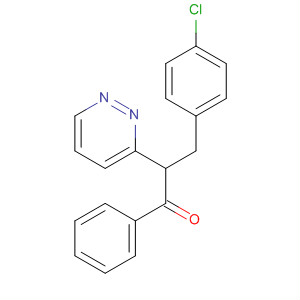 654672-98-7  1-Propanone, 3-(4-chlorophenyl)-1-phenyl-2-(3-pyridazinyl)-