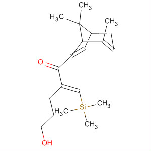 654674-52-9  1-Pentanone,5-hydroxy-1-(4,8,8-trimethylbicyclo[3.2.1]octa-3,6-dien-6-yl)-2-[(trimethylsilyl)methylene]-, (2E)-