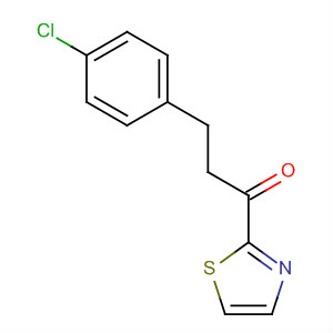 654674-66-5  1-Propanone, 3-(4-chlorophenyl)-1-(2-thiazolyl)-