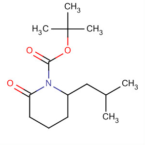 654675-68-0  1-Piperidinecarboxylic acid, 2-(2-methylpropyl)-6-oxo-,1,1-dimethylethyl ester, (2R)-