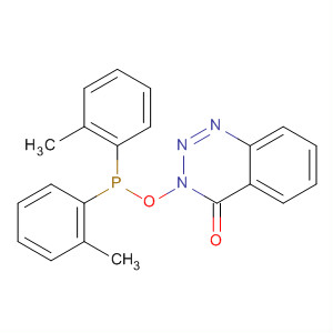 654675-97-5  1,2,3-Benzotriazin-4(3H)-one, 3-[[bis(2-methylphenyl)phosphinyl]oxy]-
