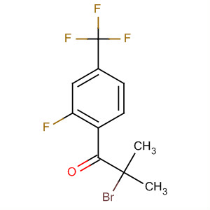 654682-79-8  1-Propanone, 2-bromo-1-[2-fluoro-4-(trifluoromethyl)phenyl]-2-methyl-