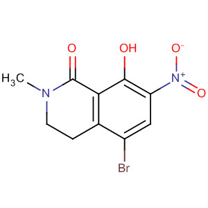 654684-06-7  1(2H)-Isoquinolinone, 5-bromo-3,4-dihydro-8-hydroxy-2-methyl-7-nitro- 654684-06-7  1(2H)-Isoquinolinone, 5-bromo-3,4-dihydro-8-hydroxy-2-methyl-7-nitro-