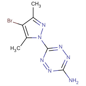 655227-45-5  1,2,4,5-Tetrazin-3-amine, 6-(4-bromo-3,5-dimethyl-1H-pyrazol-1-yl)-