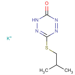 655227-51-3  1,2,4,5-Tetrazin-3(2H)-one, 6-[(2-methylpropyl)thio]-, potassium salt