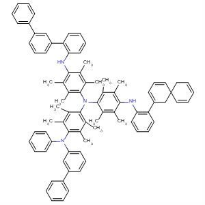 655240-51-0  1,4-Benzenediamine,N-[1,1'-biphenyl]-3-yl-N',N'-bis[4-([1,1'-biphenyl]-3-ylphenylamino)-2,3,5,6-tetramethylphenyl]-2,3,5,6-tetramethyl-N-phenyl-