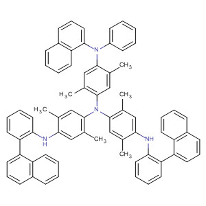 655240-52-1  1,4-Benzenediamine,N,N-bis[2,5-dimethyl-4-(1-naphthalenylphenylamino)phenyl]-2,5-dimethyl-N'-1-naphthalenyl-N'-phenyl-