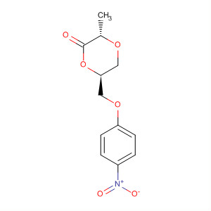 655246-23-4  1,4-Dioxan-2-one, 3-methyl-6-[(4-nitrophenoxy)methyl]-, (3S,6S)-