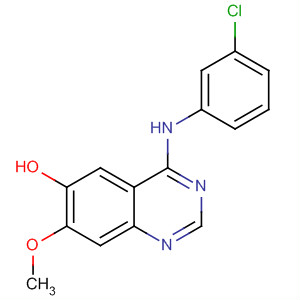 655247-78-2  6-Quinazolinol, 4-[(3-chlorophenyl)amino]-7-methoxy-
