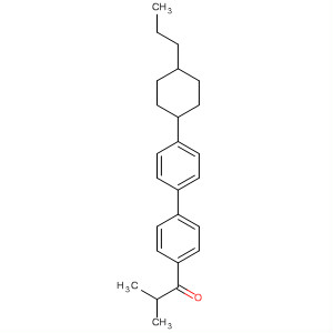 655251-17-5  1-Propanone, 2-methyl-1-[4'-(4-propylcyclohexyl)[1,1'-biphenyl]-4-yl]-