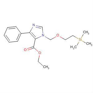 655254-07-2  1H-Imidazole-5-carboxylic acid,4-phenyl-1-[[2-(trimethylsilyl)ethoxy]methyl]-, ethyl ester