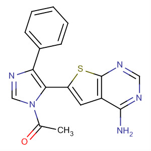 655254-95-8  1H-Imidazole-1-acetaldehyde,5-(4-aminothieno[2,3-d]pyrimidin-6-yl)-4-phenyl-