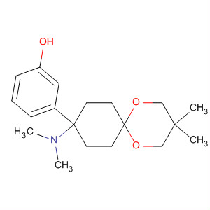65620-15-7  Phenol,3-[9-(dimethylamino)-3,3-dimethyl-1,5-dioxaspiro[5.5]undec-9-yl]-
