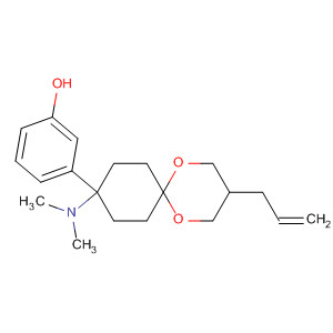 65620-17-9  Phenol,3-[9-(dimethylamino)-3-(2-propenyl)-1,5-dioxaspiro[5.5]undec-9-yl]-
