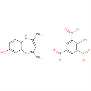 656221-43-1  1H-1,5-Benzodiazepin-7-ol, 2,4-dimethyl-, compd. with2,4,6-trinitrophenol (1:1) 656221-43-1  1H-1,5-Benzodiazepin-7-ol, 2,4-dimethyl-, compd. with2,4,6-trinitrophenol (1:1)