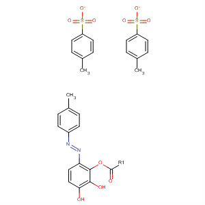656228-49-8  1,2-Benzenediol, 4-[(1E)-(4-methylphenyl)azo]-,bis(4-methylbenzenesulfonate) (ester)