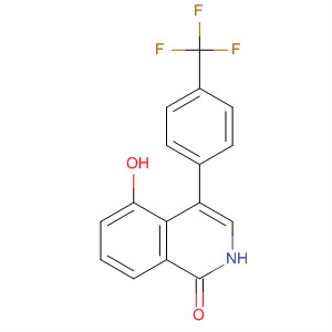 656234-33-2  1(2H)-Isoquinolinone, 5-hydroxy-4-[4-(trifluoromethyl)phenyl]-