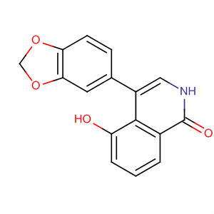 656234-38-7  1(2H)-Isoquinolinone, 4-(1,3-benzodioxol-5-yl)-5-hydroxy- 656234-38-7  1(2H)-Isoquinolinone, 4-(1,3-benzodioxol-5-yl)-5-hydroxy-