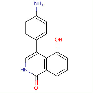 656234-44-5  1(2H)-Isoquinolinone, 4-(4-aminophenyl)-5-hydroxy- 656234-44-5  1(2H)-Isoquinolinone, 4-(4-aminophenyl)-5-hydroxy-