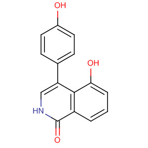 656234-46-7  1(2H)-Isoquinolinone, 5-hydroxy-4-(4-hydroxyphenyl)- 656234-46-7  1(2H)-Isoquinolinone, 5-hydroxy-4-(4-hydroxyphenyl)-